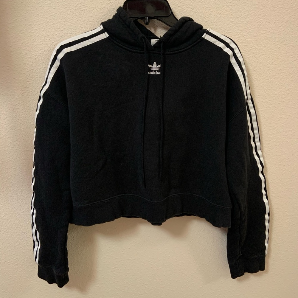 Adidas cropped hoodie